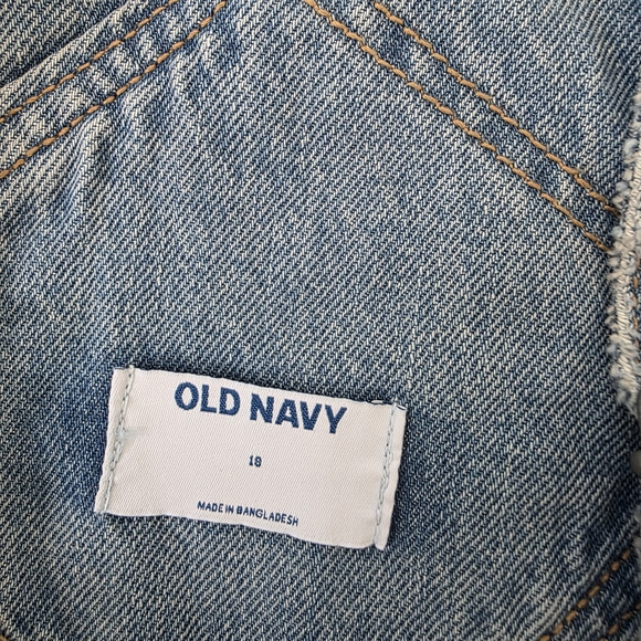 Old Navy Blue Denim Overalls - Picture 11 of 16